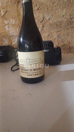 Bourgogne Mâcon et mâcon-villages Château Messey Barre à Mine 2019