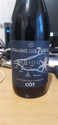 Loirevallei Domaine Des 7 Lieux COT 2020