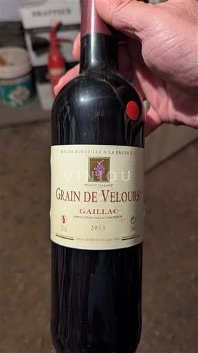 Jugozahod Gaillac Cave De Labastide De Lévis Grain de Velours 2015