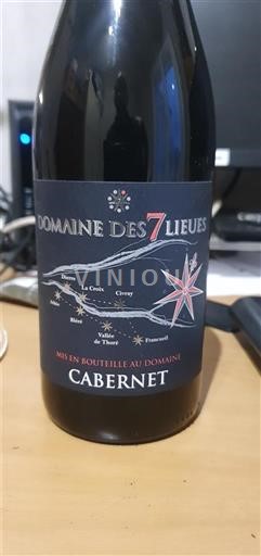 Loire Valley Domaine Des 7 Lieues Cabernet 2023