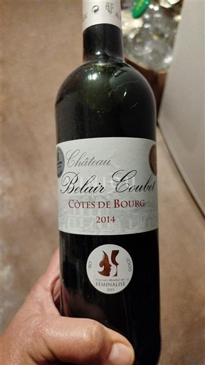 Burdeos Côtes-de-bourg Château Belair Coulet 2014