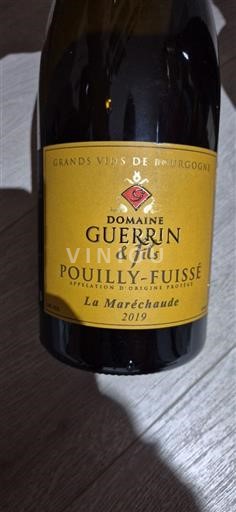 Burgundi Pouilly-fuissé Domaine Guerrin & Fils La Maréchaude 2019