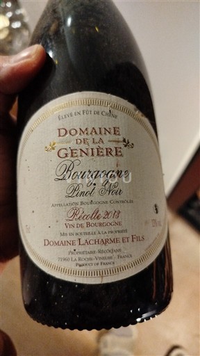 Burgundsko Domaine La Genière 2013