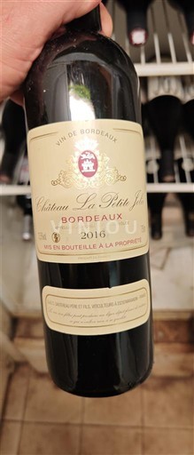 Bordeaux Château La Petite Joie 2016