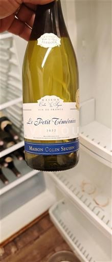 Burgundsko Maison Colin Seguin Le Petit Téméraire 2022