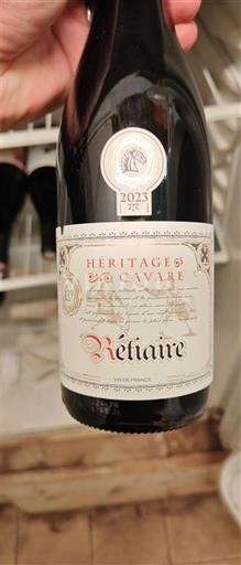 Rhône-dalen Ikke specificeret Héritage de Cavare Rétiaire 2023