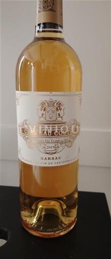 Bordeaux Barsac Grand Cru Château Coutet 2019