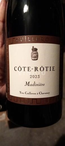 Rona dolina Côte-rôtie Yves Cuilleron Madinière 2023