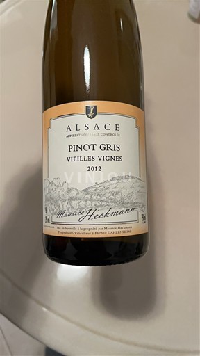 Elsass Maurice Heckmann Vieilles Vignes 2012