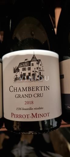 Burgundi Chambertin Grand Cru Perrot-Minot 2018