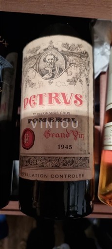 Bordeaux Pomerol Pétrus 1945