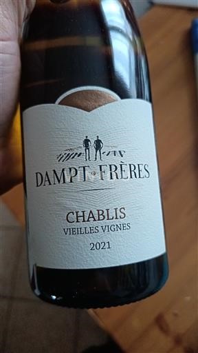 Burgundy Chablis Dampt Frères Vieilles Vignes 2021