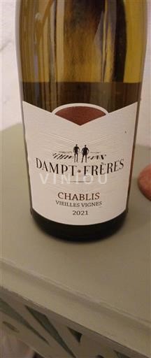 Burgundi Chablis Dampt Frères Vieilles Vignes 2021