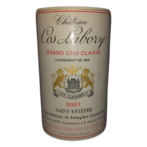 Bordeaux Saint-Estèphe Château Cos Labory 2001