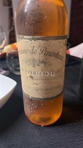 Bordeaux Sainte-Croix-Du-Mont Domaine Parenteau 1996