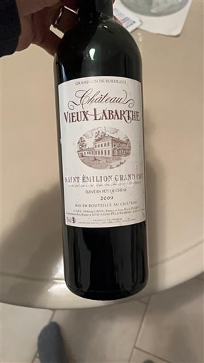 Bordeaux Saint-Émilion Grand Cru Grand Cru Château Vieux Labarthe 2009
