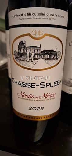 Bordeaux Moulis-en-Médoc Chasse-Spleen 2023