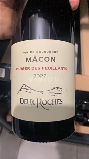 Burgundy Mâcon and Mâcon-Villages Deux Roches Verger des Feuillants 2022