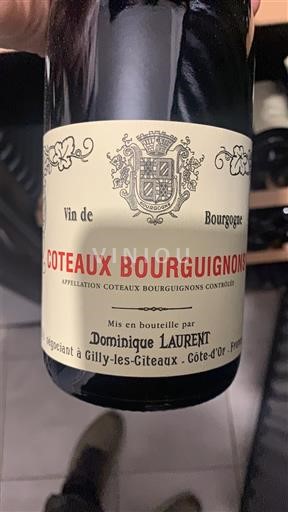 Bourgogne Coteaux bourguignons Dominique Laurent 2023