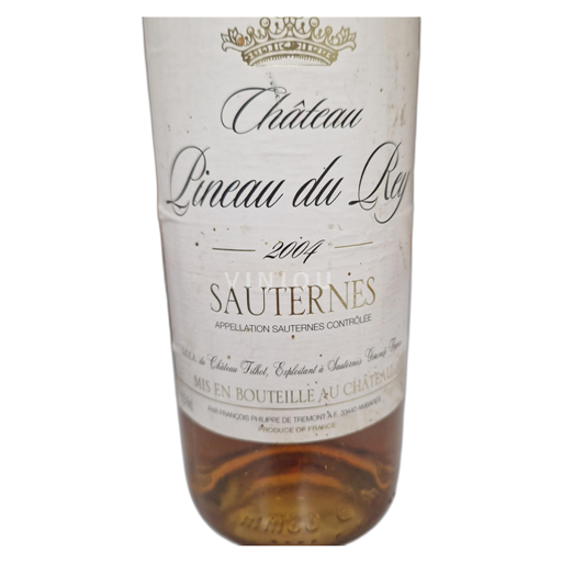 Bordeaux Sauternes Château Pineau du Rey 2004