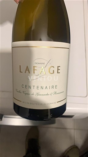 Roussillon Côtes-du-Roussillon Domaine Lafage Centenaire 2022