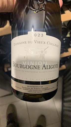 Borgoña Borgoña-Aligoté Domaine Vieux Collège 2023