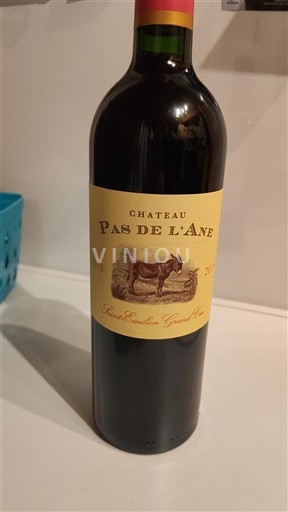 Bordéus Saint-Émilion Grand Cru Grand Cru Château Pas de l'Âne 2018