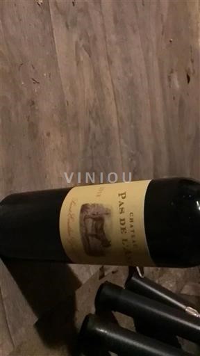 Bordeaux Saint-Émilion Grand Cru Grand Cru Château Pas de l'Âne 2018