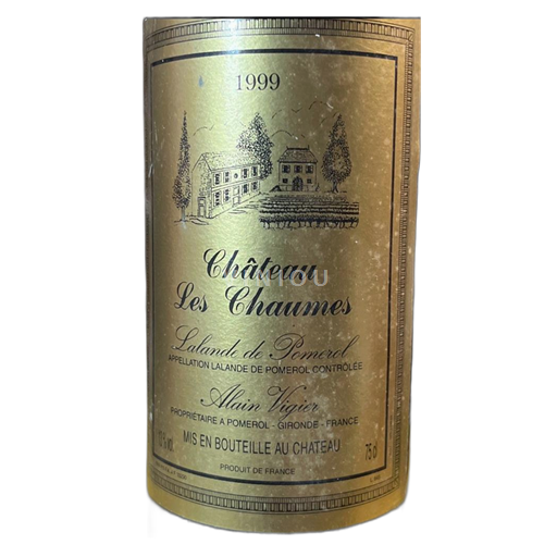 Burdeos Lalande-de-Pomerol Alain Vigier Château Les Chaumes 1999