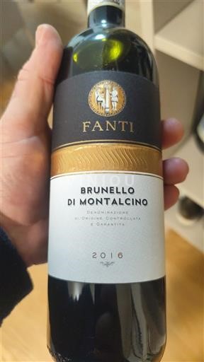 Toscana Brunello di Montalcino Fanti 2016