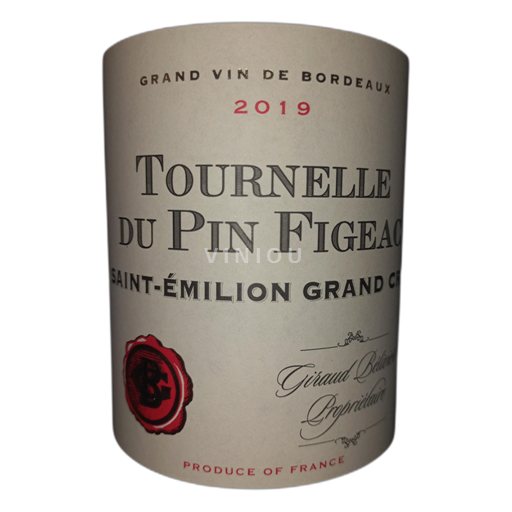 Bordeaux Saint-Émilion Grand Cru Tournelle du Pin Figeac 2019