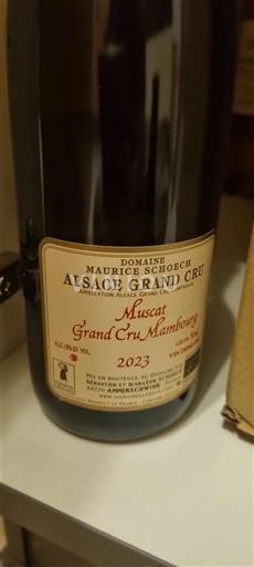 Alsasko Nespecifikováno Grand Cru Domaine Maurice Schoech Muscat Grand Cru Mambourg 2023