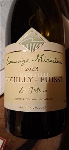 Burgundsko Pouilly-fuissé Saumaize-Michelin Les Tilliers 2023