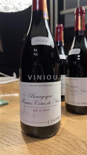 Burgundy Hautes Côtes de Nuits J.Cacheux Bec à Vent 2018