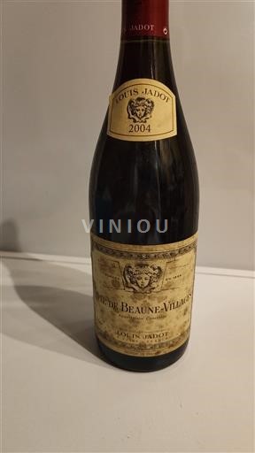 Burgundi Beaune kylien rinteet Louis Jadot 2004