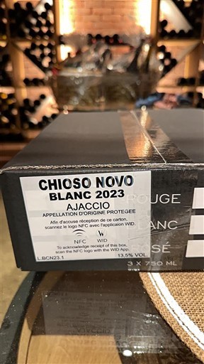 Korsika Ajaccio Domaine Vaccelli Chioso Novo 2023