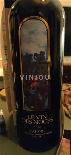 Jugozahod Cahors LES ROQUES DE CANA Le Vin des Noces 2020