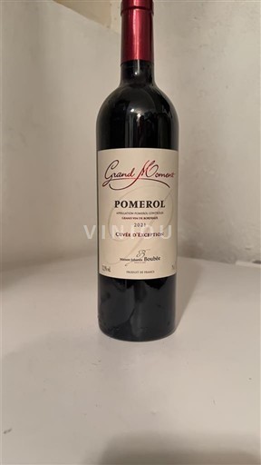 Bordeaux Pomerol Grand Pomerol d'Exception 2021