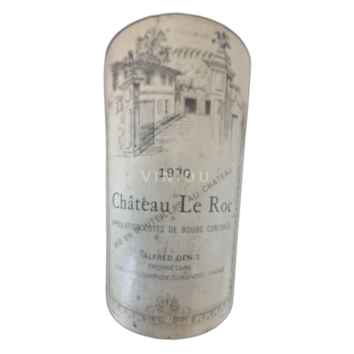 Bordeaux Côtes-de-bourg Château Le Roc 1970