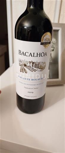 Bồ Đào Nha Bán đảo Setúbal Bacalhôa Alicante Bouschet 2019