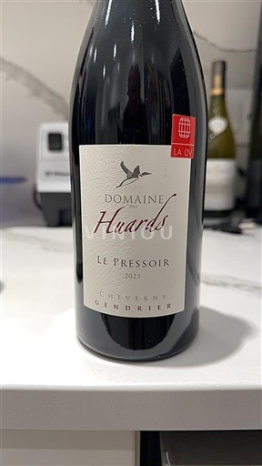 Loire Valley Cheverny Domaine Des Huards Le Pressoir 2021