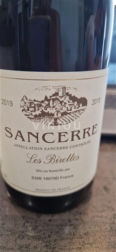 Loiredalen Sancerre Les Birettes 2019
