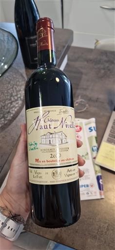 Bordeaux Château Haut Nivelle 2009