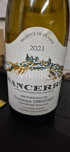 Loire Valley Sancerre Dominique Crochet 2023