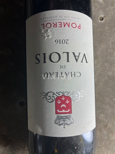 Bordéus Pomerol Château Valois 2016
