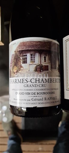 Borgogna Charmes-Chambertin Grand Cru Gérard Raphet 2018