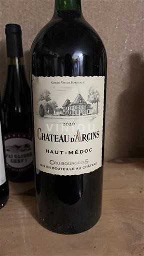 Bordeaux Haut-Médoc Château Arcins 2020