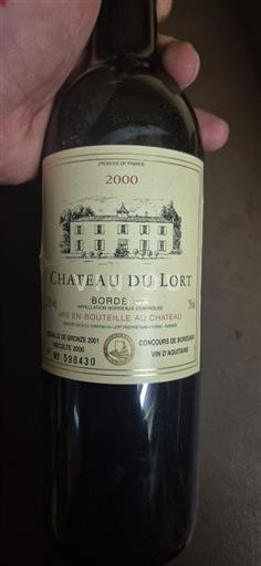 Bordeaux Château Lort 2000