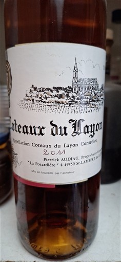 Loirevallei Coteaux du Layon Pierrick Audiau 2011