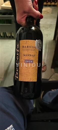 Piemonte Barolo Teco Costa Monroj 2016